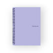 Picture of NOTEBOOK A5 PASTEL SOFTCOVER SPIRAL